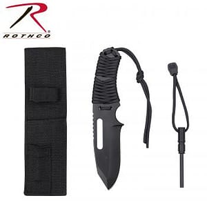 ROTHCO Large Paracord Knife with Fire Starter