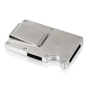DZI EDC Metal Card Wallet with Money Clip