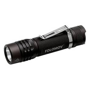 FOLOMOV 18650S 960 Lumen Multifunction USB Rechargeable Tactical Flashlight