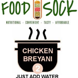 Chicken Breyani Food Sock - 2 Servings