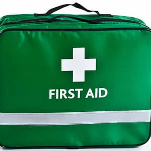 Regulation 3 First Aid Kit in Nylon Bag with Removeable Pouches