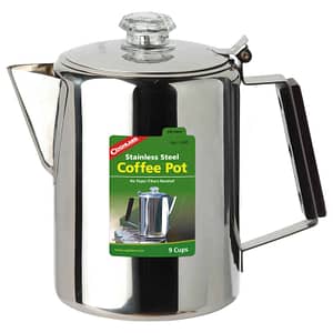 COGHLAN'S 9-Cup Stainless Steel Coffee Pot