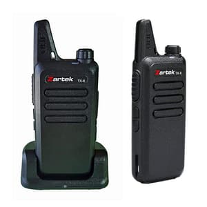 Zartek TX8-Single Two Way Radio UHF Handheld Transceiver