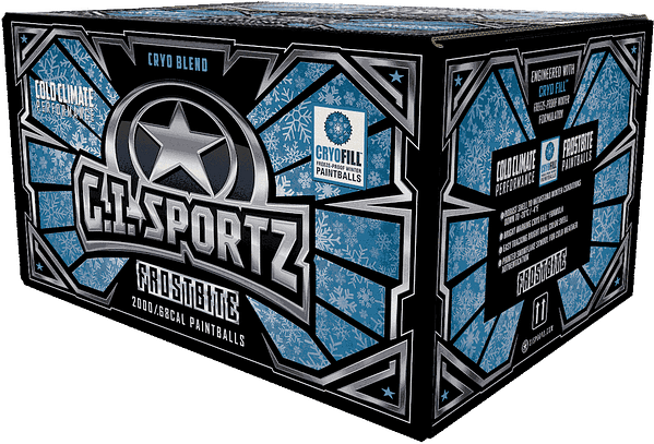 GI SPORTZ 1 Star .68 Cal Paintballs - 2000 Balls