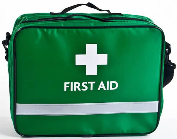 Regulation 3 First Aid Kit in Nylon Bag with Removeable Pouches