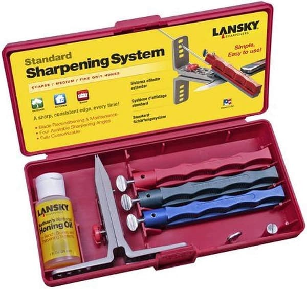 LANSKY Standard 3 Stone Sharpening Kit