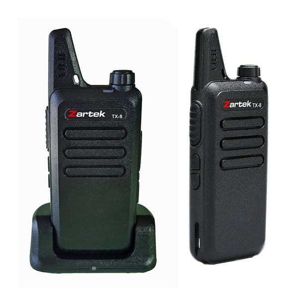 ZARTEK TX8-TWIN Two Way Radios UHF Handheld Transceiver